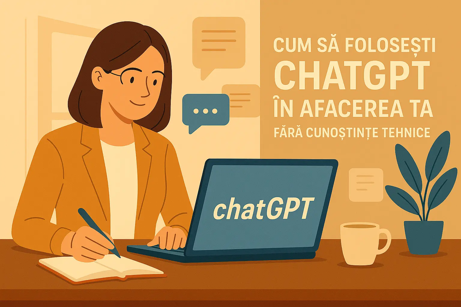 Cum să Folosești ChatGPT în Afacerea Ta (Fără Cunoștințe Tehnice)